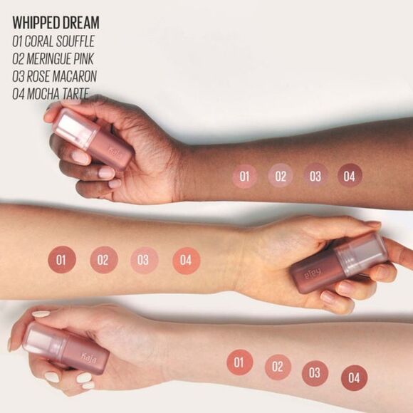 KAJA Whipped Dream Eye, Lip & Cheek Color in Coral Souffle - Picture 9 of 15